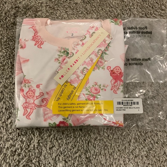 NWT Roller Rabbit Love Shack Fancy kids Merry Monkey - Picture 2 of 13